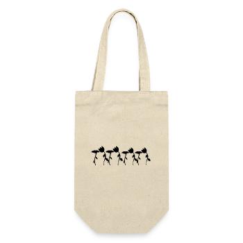 Flower symbol blossom shape eight flowers - Gift Bag for Bottles - nature - Front