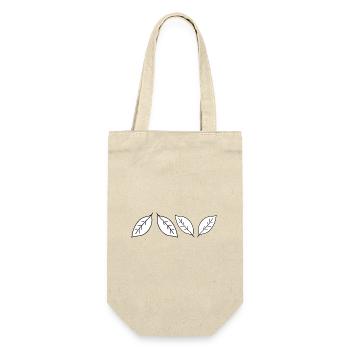 Quatre feuilles feuille symbole forme forme - Sac à bouteille - nature - Devant