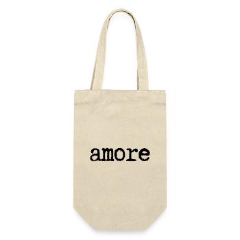 Amore - Gift Bag for Bottles - nature - Front