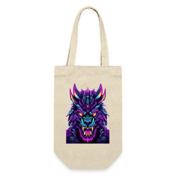 Neon Wolfsgeist - Sac à bouteille - nature - Devant