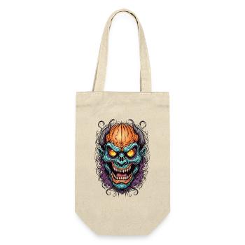 Demonic Neon Mask - Gift Bag for Bottles - nature - Front