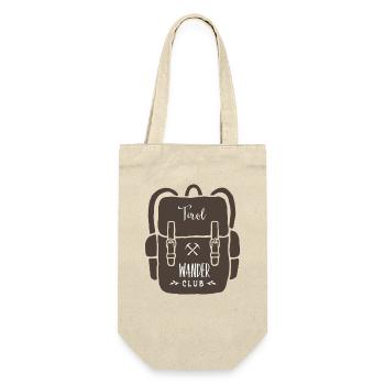 Tirol Wander Club - Gift Bag for Bottles - nature - Front