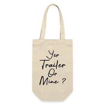 Yer Trailer Gold Mine - Gift Bag for Bottles - nature - Front