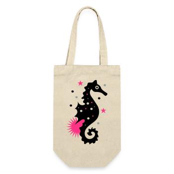 Sea horse - Gift Bag for Bottles - nature - Front