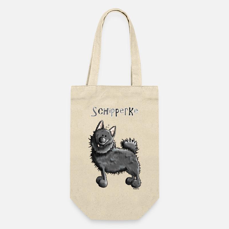 Drôle Schipperke - Chien - Chiens - Sac à bouteille - nature