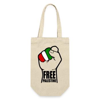 Free palestine - Gift Bag for Bottles - nature - Front