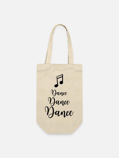 dance dance dance - Zouk Kizomba T-Shirt - Geschenkbeutel für Flaschen - Natur
