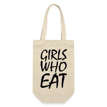 Girls who eat - Gift Bag for Bottles - nature - Front