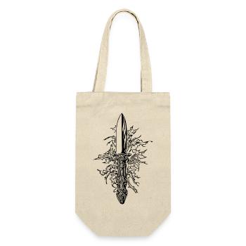 Knife Cutler Knife Lover - Gift Bag for Bottles - nature - Front