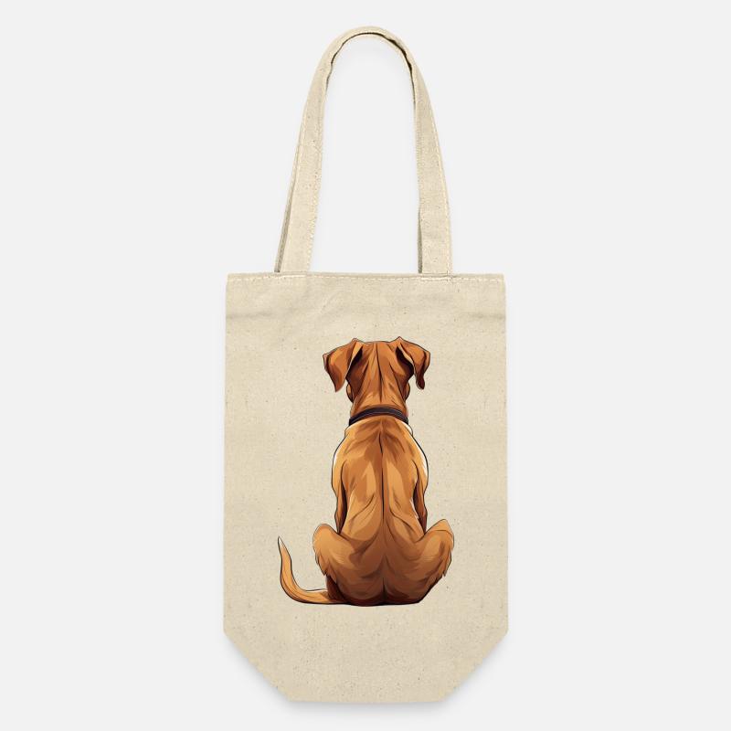 Rhodesian Ridgeback - Geschenkbeutel für Flaschen - Natur