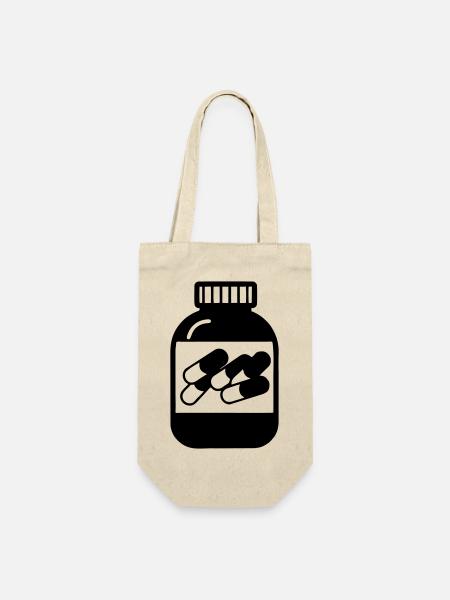 Kapseln - Geschenkbeutel für Flaschen - Natur