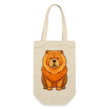 Behold the regal charm of a Chow Chow in this stun - Gift Bag for Bottles - nature - Front