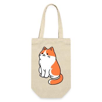 Chat - Sac à bouteille - nature - Devant