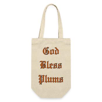 GodBlessPlums - Gift Bag for Bottles - nature - Front