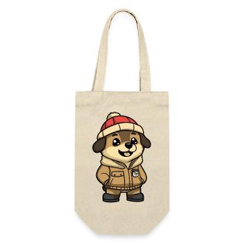 Kangal Dog Cartoon - Gift Bag for Bottles - nature - Front