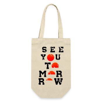 See You Tomorrow Inspiration Art Japon - Sac à bouteille - nature - Devant