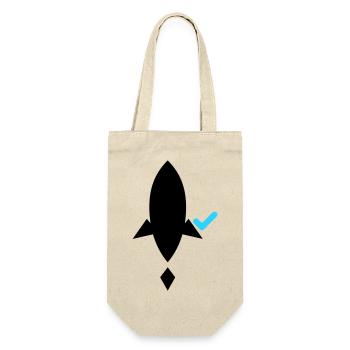Ship it (after tests pass) – Developer CI/CD - Geschenkbeutel für Flaschen - Natur - Vorne
