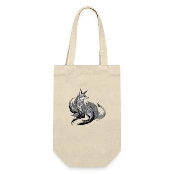 Fox Mandala Drawing Complex Nature Wilderness - Gift Bag for Bottles - nature - Front