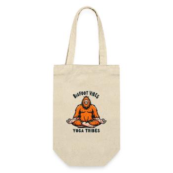 Yoga Bigfoot : Trouvez votre paix intérieure - Sac à bouteille - nature - Devant