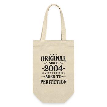 Original depuis 2004 Vintage cadeau d’anniversaire - Sac à bouteille - nature - Devant