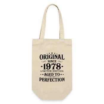 Original 1978 Vintage Vintage cadeau d’anniversaire - Sac à bouteille - nature - Devant