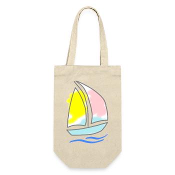 Voilier 1 - Sac à bouteille - nature - Devant