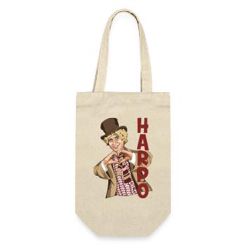 HARPO Ich liebe dich - Geschenkbeutel für Flaschen - Natur - Vorne