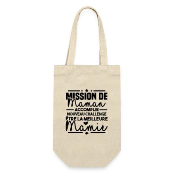 Mission maman accomplie - future meilleure mamie - Sac à bouteille - nature - Devant