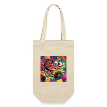 Little mystical funny creature - Gift Bag for Bottles - nature - Front