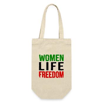 Women life freedom - Sac à bouteille - nature - Devant