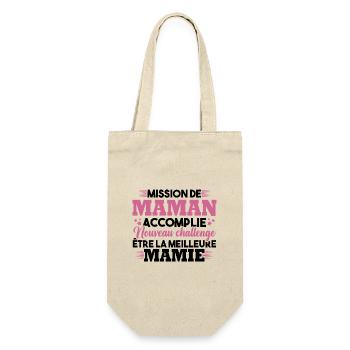 Mission maman accomplie - future meilleure mamie - Sac à bouteille - nature - Devant