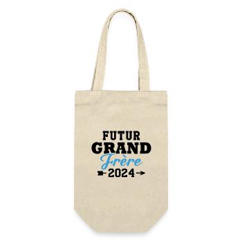 Futur Grand Frère 2024 - Sac à bouteille - nature - Devant