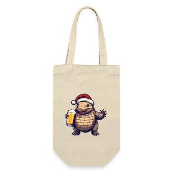 Armadillo Bière Noël - Sac à bouteille - nature - Devant