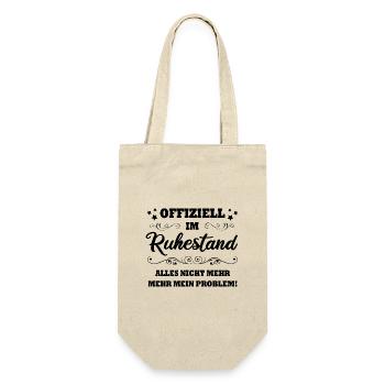 Officiellement à la retraite, tout n’est plus mon problème - Sac à bouteille - nature - Devant