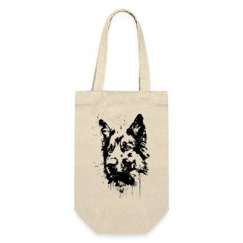 German shepherd - Gift Bag for Bottles - nature - Front