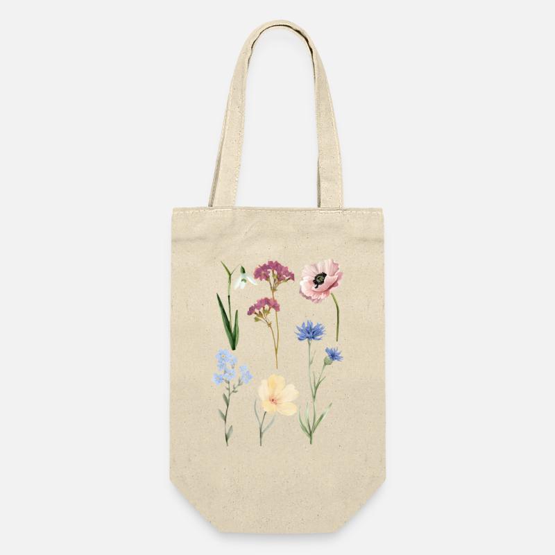 Plantes Fleurs Floraison - Sac à bouteille - nature