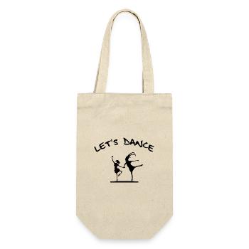 Let's Dance - Gift Bag for Bottles - nature - Front