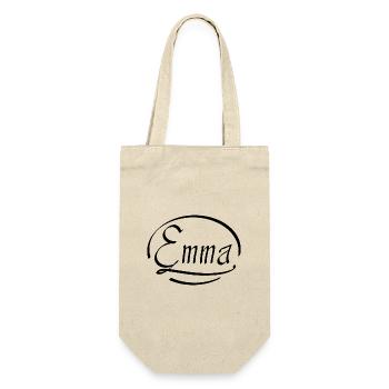 Emma - Gift Bag for Bottles - nature - Front