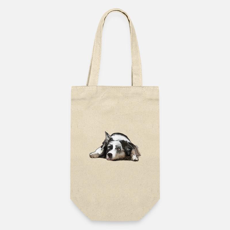 Australian Shepherd - Gift Bag for Bottles - nature