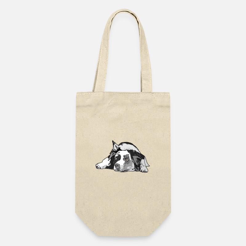 Australian Shepherd - Gift Bag for Bottles - nature
