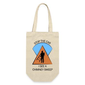 Chimney Sweep Chimney Sweep - Gift Bag for Bottles - nature - Front