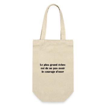 Courage d'oser - Sac à bouteille - nature - Devant