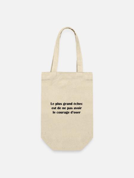 Courage d'oser - Sac à bouteille - nature