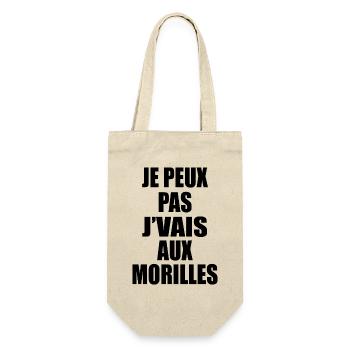 J’peux pas j’vais aux morilles - Sac à bouteille - nature - Devant