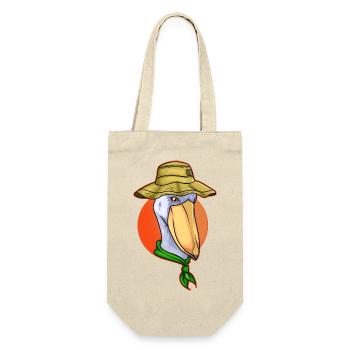 Bec-de-chaussure Ornithologue Forêt I Cadeau - Sac à bouteille - nature - Devant