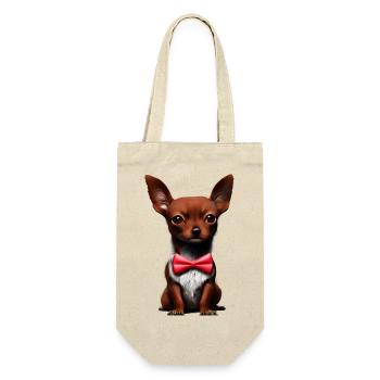 Chihuahua Dog Dog Owner Chihuahua Puppy Dogs - Gift Bag for Bottles - nature - Front