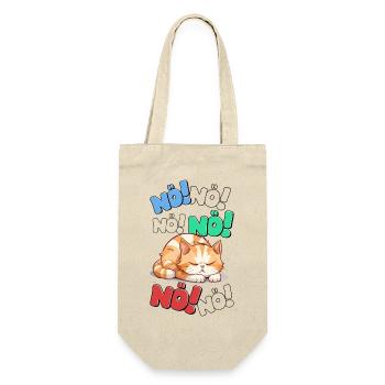 nope, nope, no, no, no - Gift Bag for Bottles - nature - Front
