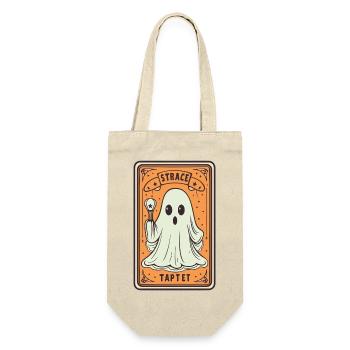 Tarot Card Ghost with Stick - Gift Bag for Bottles - nature - Front
