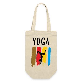 Yoga / Namaste / Fleur de lotus - Sac à bouteille - nature - Devant