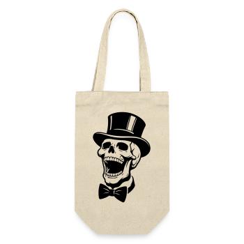 Groom Skull Skeleton Jga - Gift Bag for Bottles - nature - Front